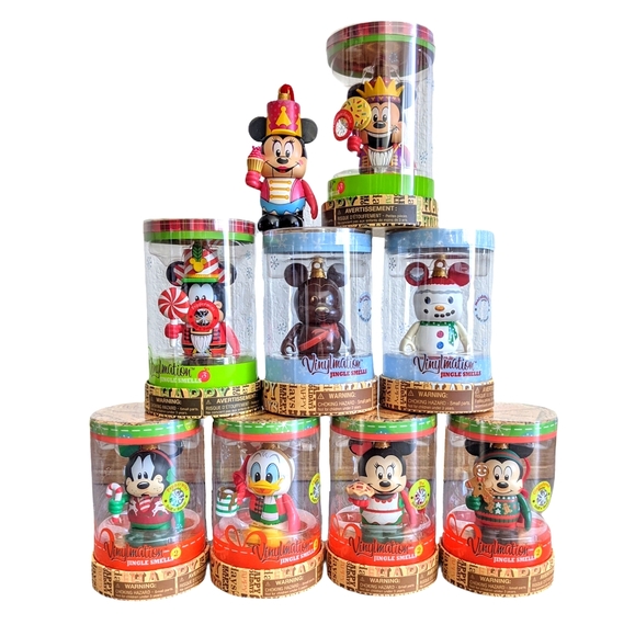 Disney Christmas ornaments Jingle smells vinyls